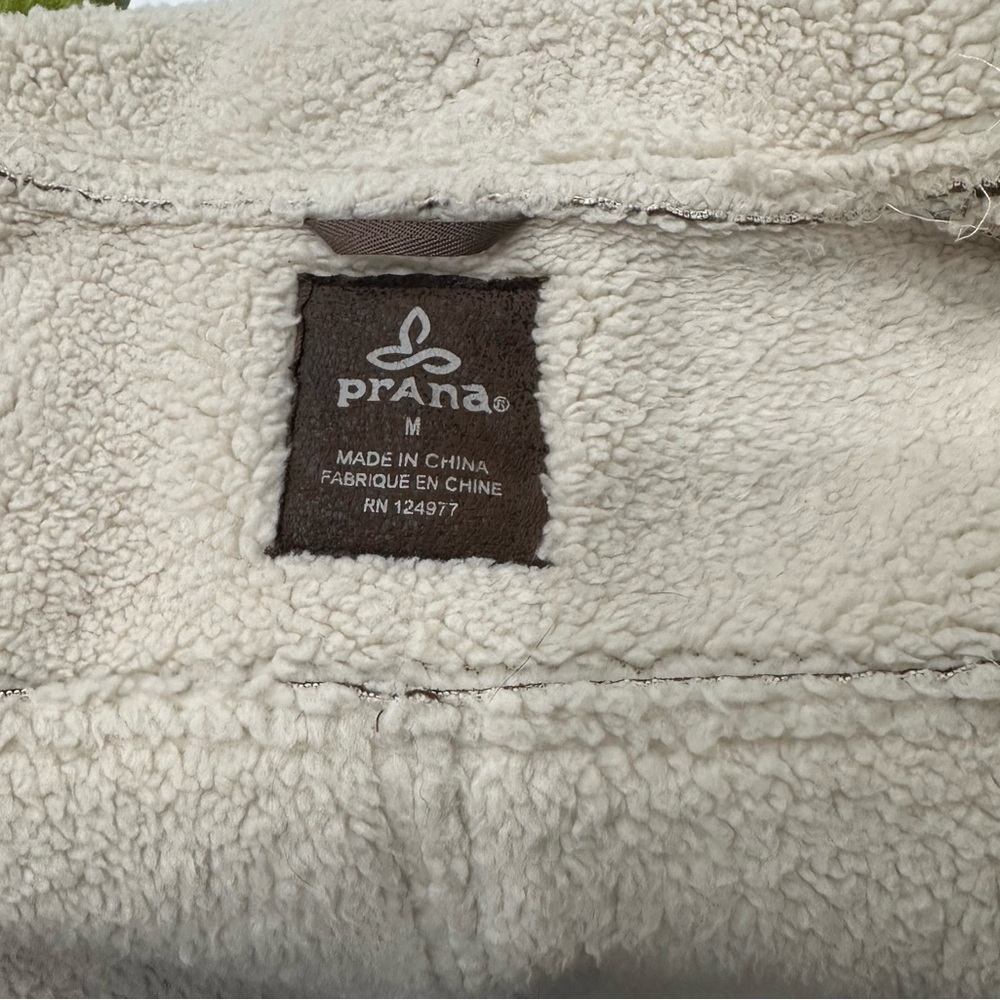 Prana Brown Jacket With Upcycled Pendleton Blanke… - image 6